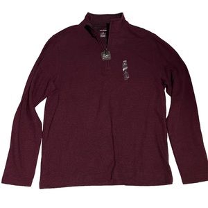 Van Heusen | burgundy active pullover
